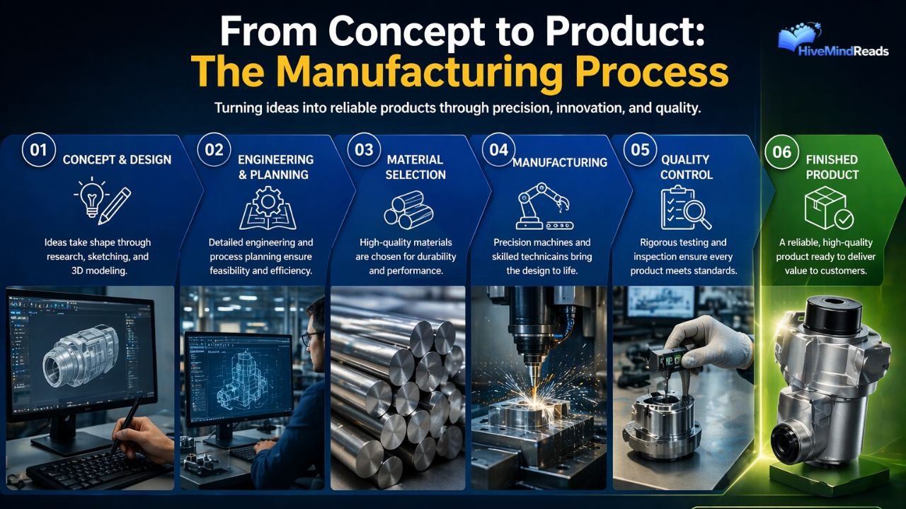 Concept to Product Manufacturing Process Guide