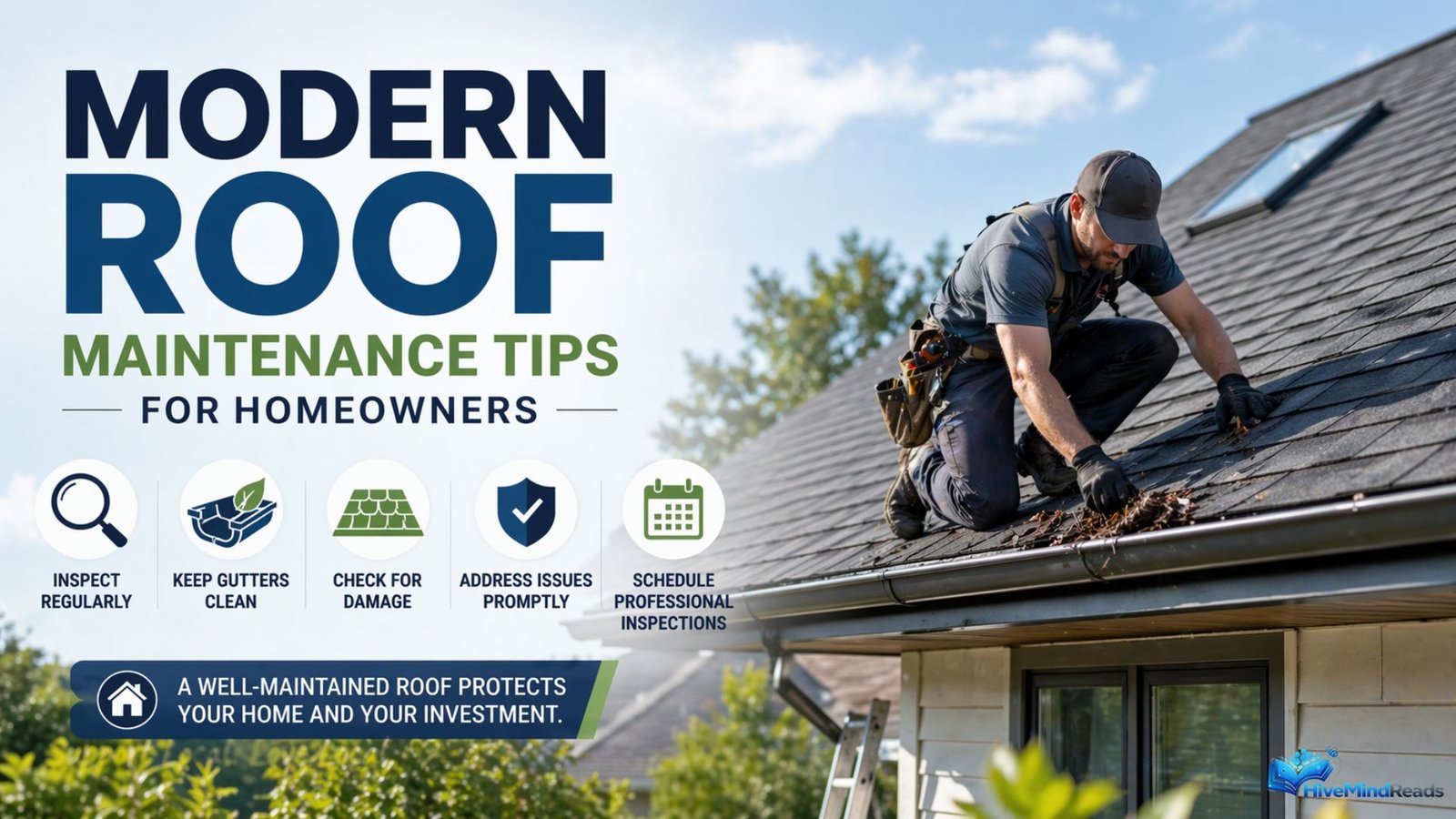 Modern Roof Maintenance Tips Homeowners Guide