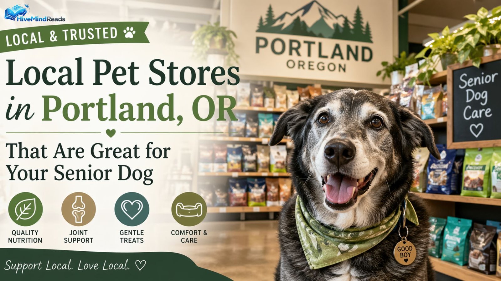 Best Portland Pet Stores Senior Dogs