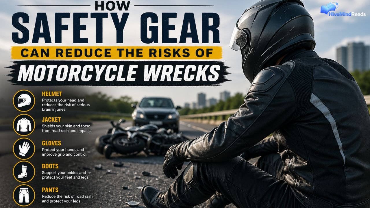 Safety Gear Reduces Motorcycle Wreck Risks