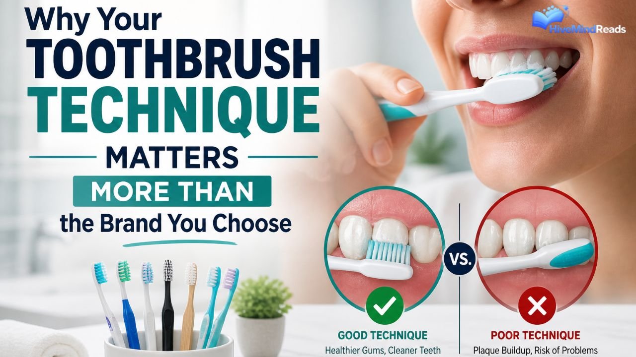 Toothbrush Technique Matters More Than Brand